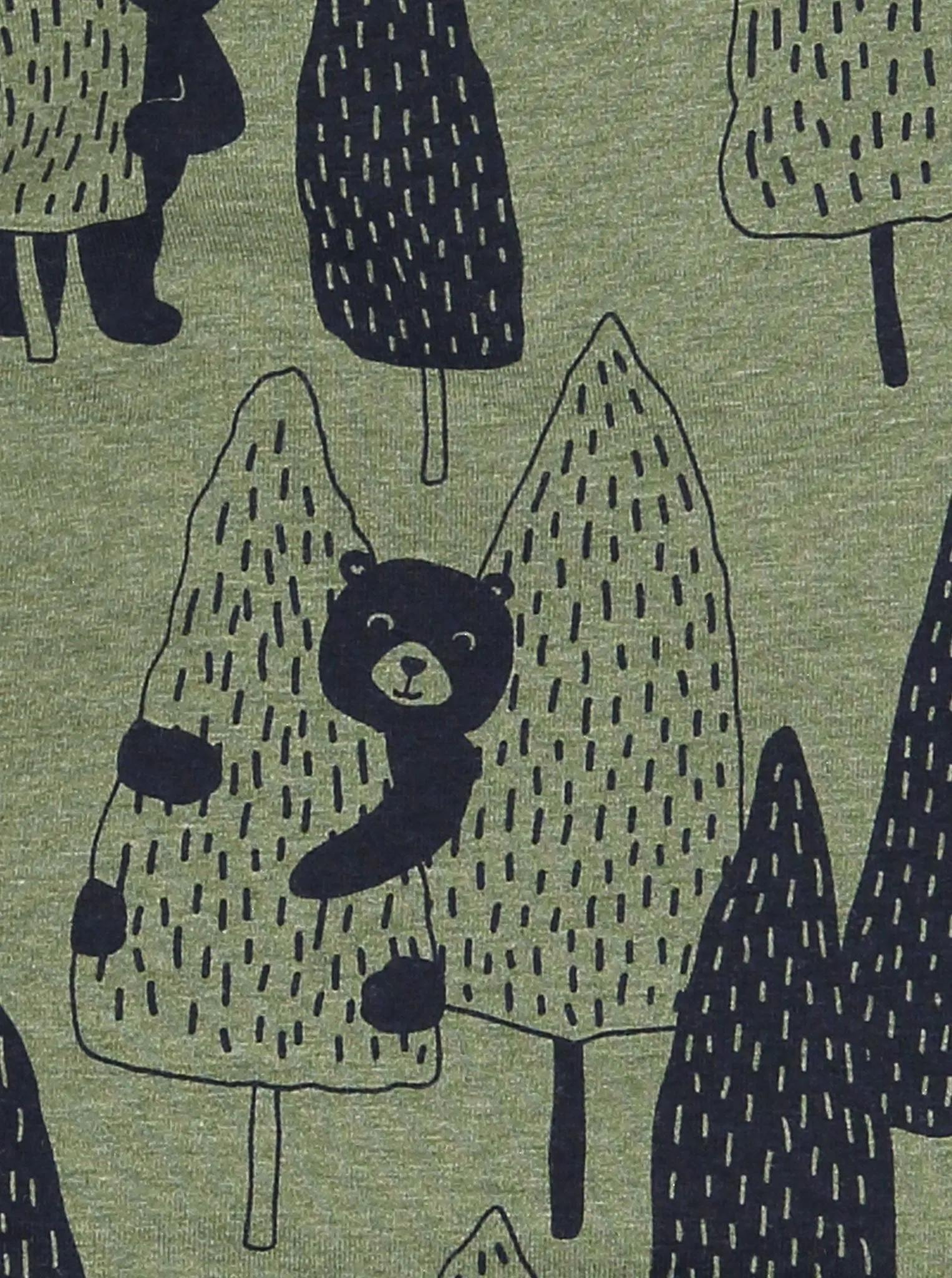 Forest Bear Kids Leggings