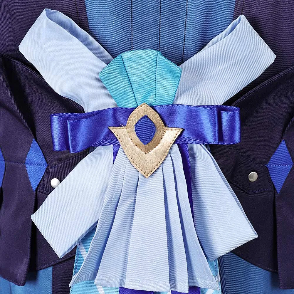 Genshin Impact Lantern Rite Xingqiu Blue Outfit Party Carnival Halloween Cosplay Costume