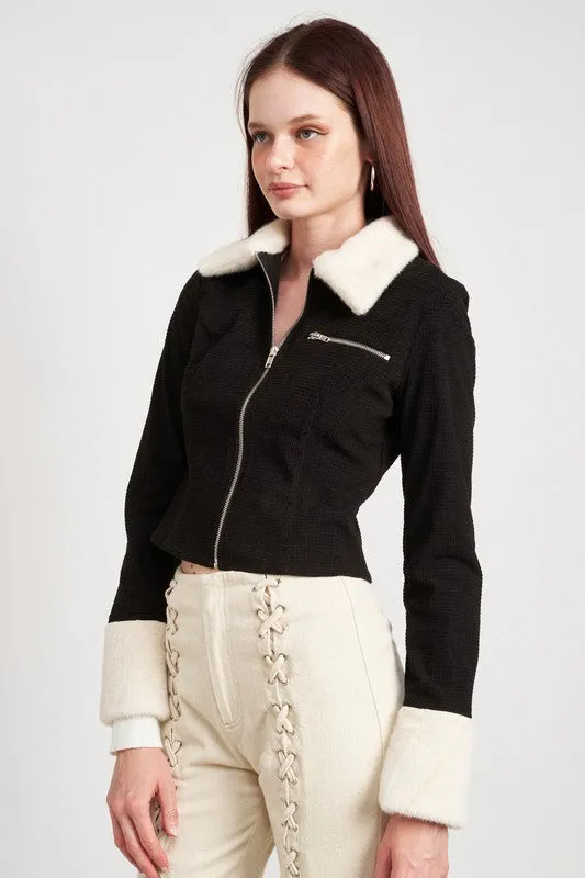 Giada Crop Jacket