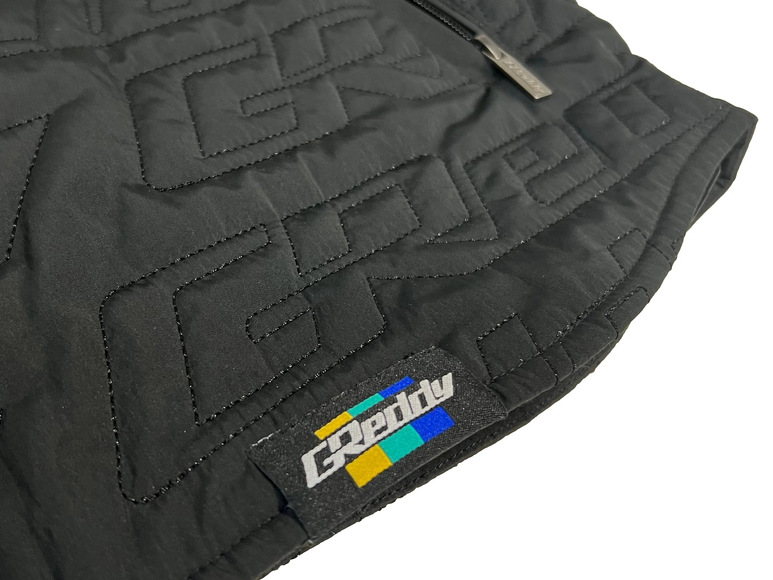 GReddy Quilted Nylon Jacket - Black