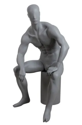 Grey Abstract Male Mannequin MM-LEE4