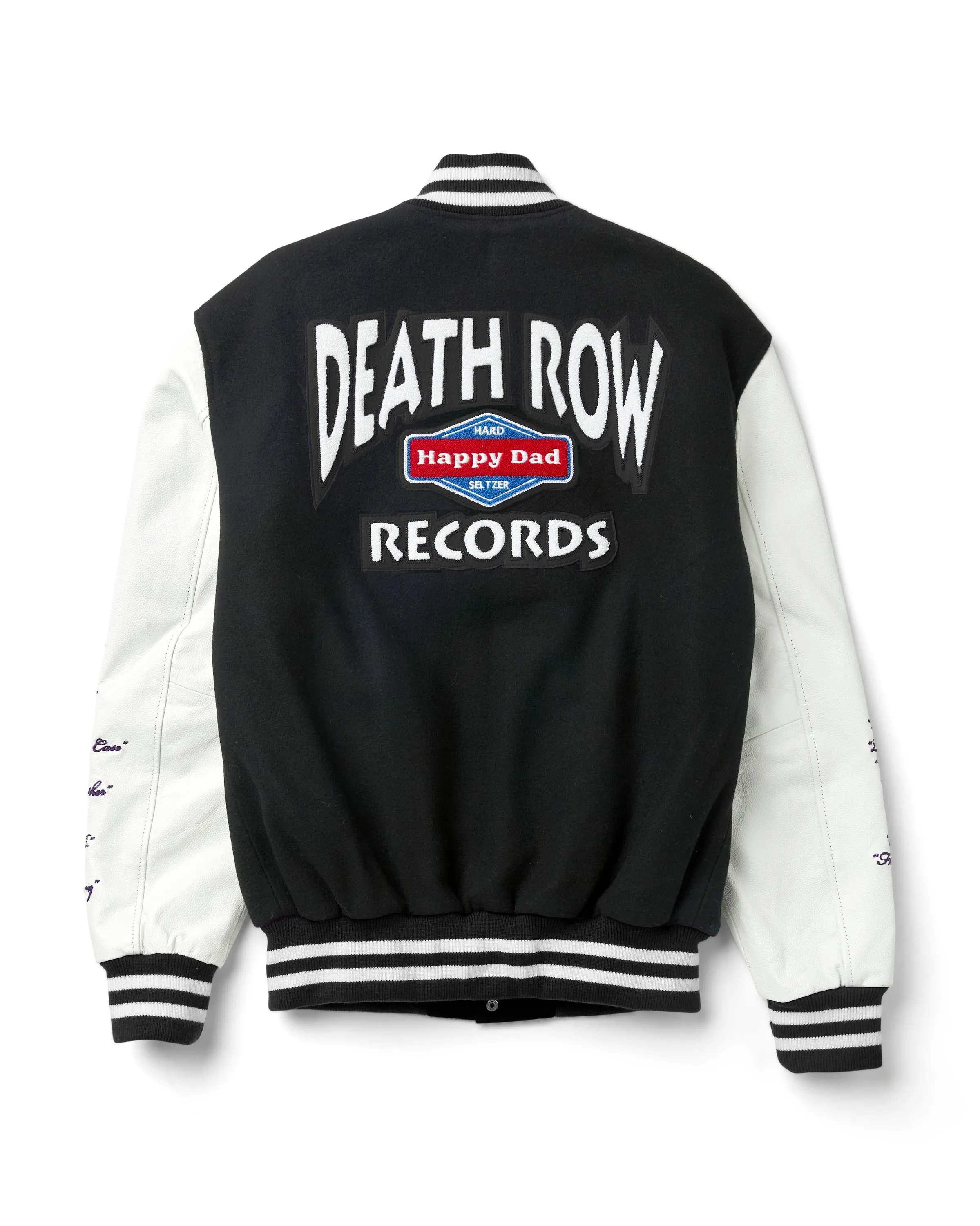 Happy Dad x Death Row Varsity Jacket