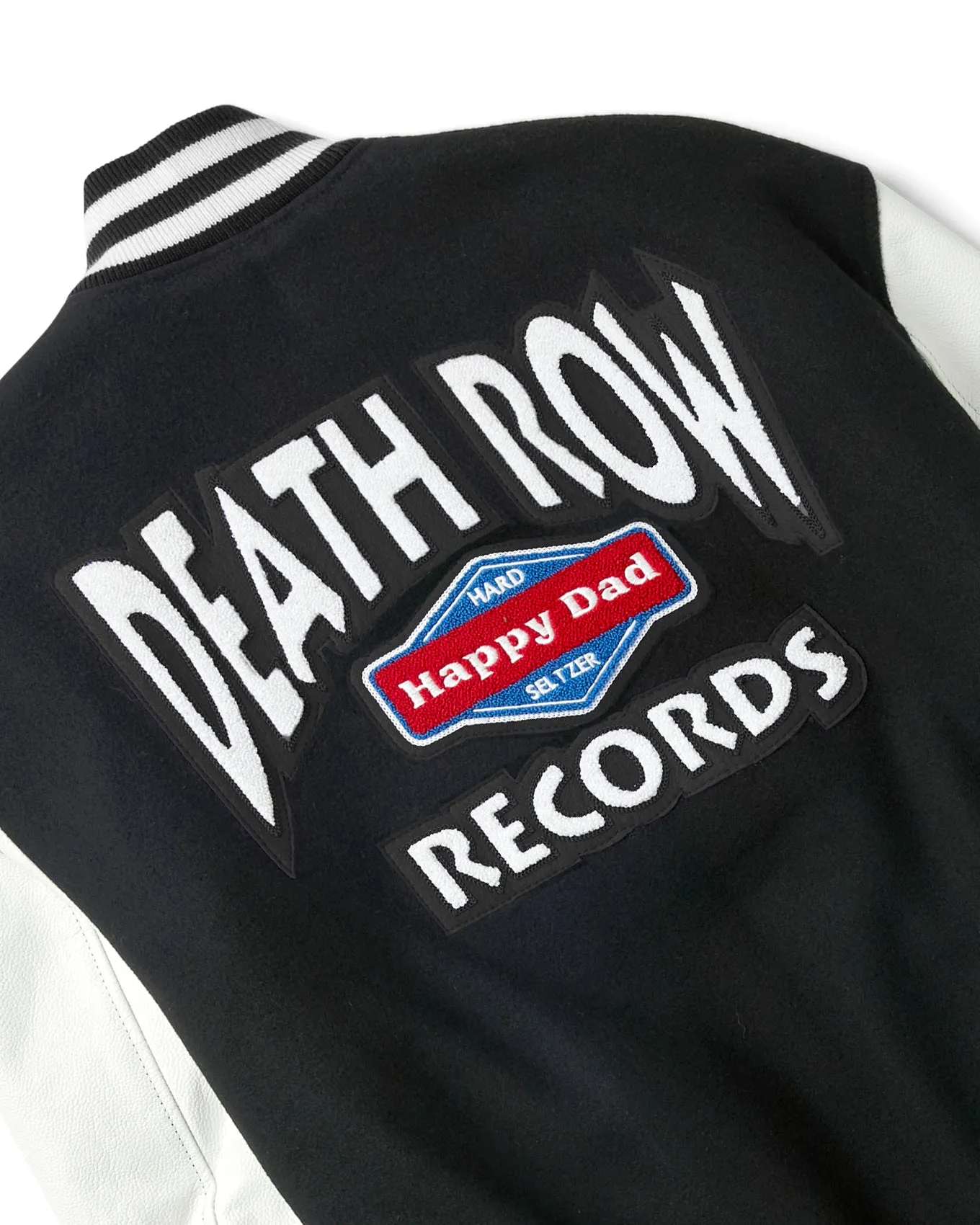 Happy Dad x Death Row Varsity Jacket