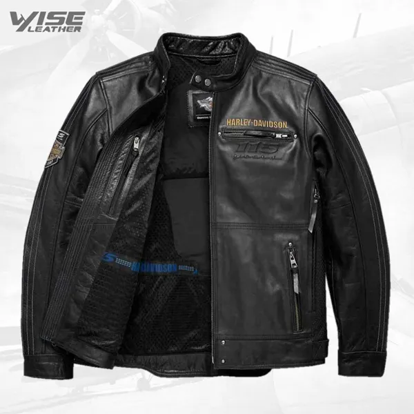 Harley Davidson Limited Edition Men’s Leather Motorcycle Jacket