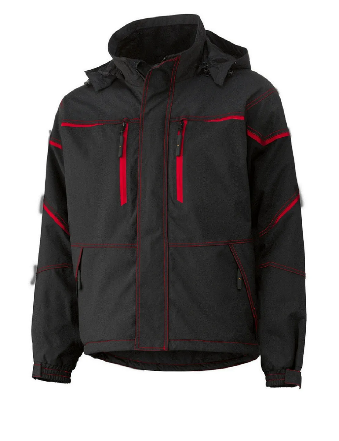 Helly Hansen 71333 Kiruna Hellytech® Jacket Black/Dark Red