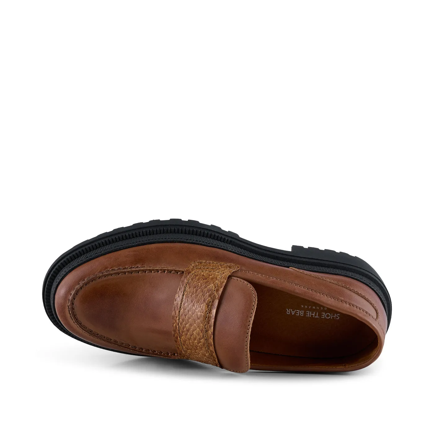 Iona loafer leather - TAN