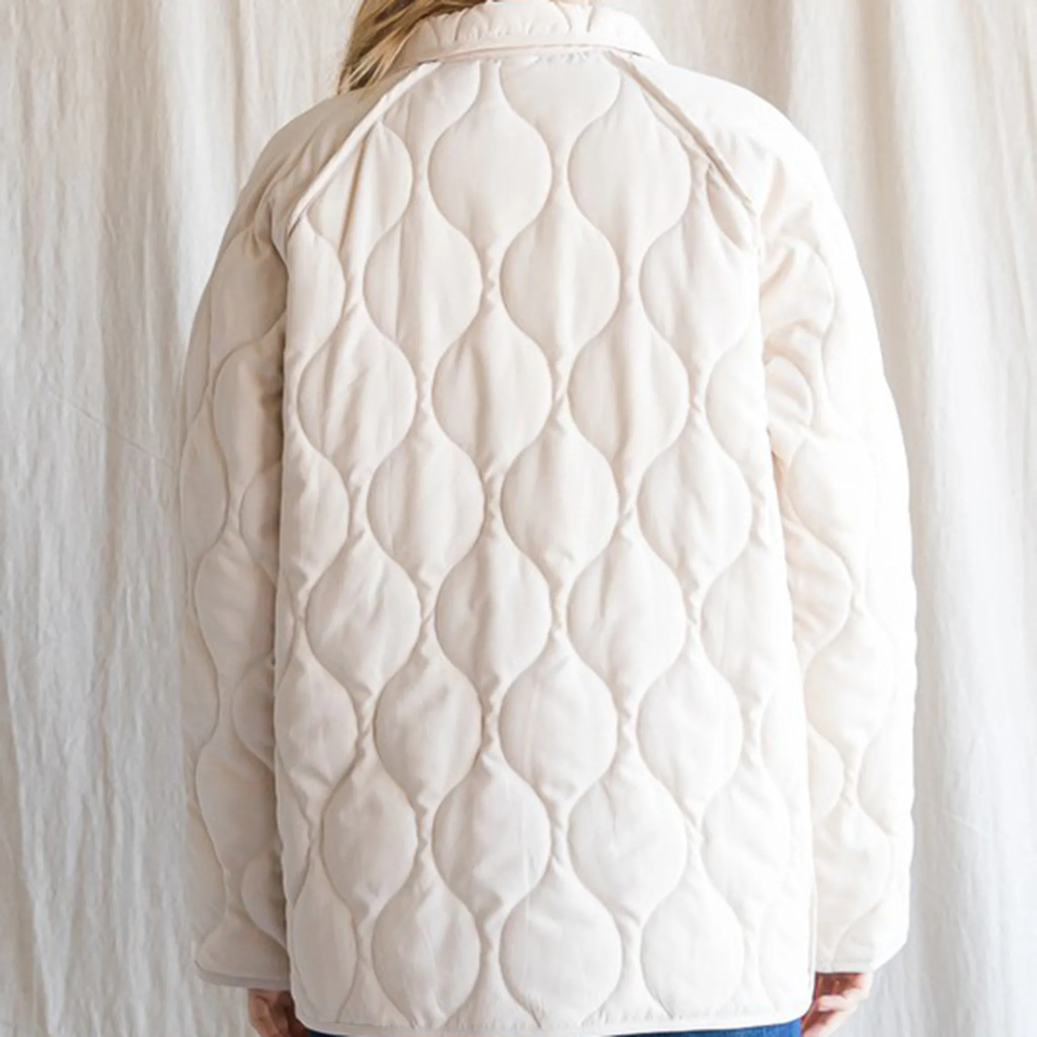 Jodifl Women's Reversible Quilted Jacket