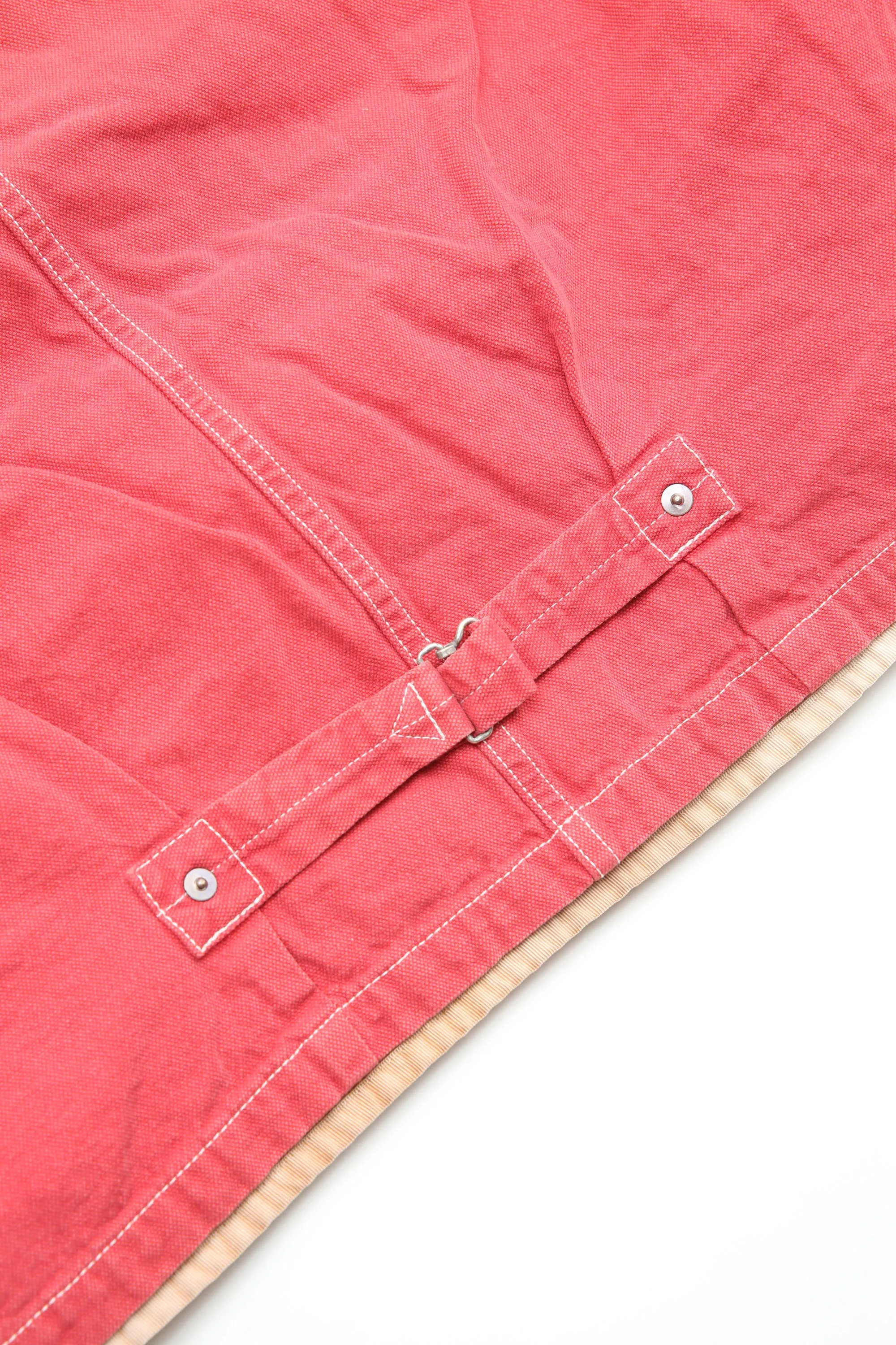 Kapital Canvas Coverall Linend Drizzler - California Red