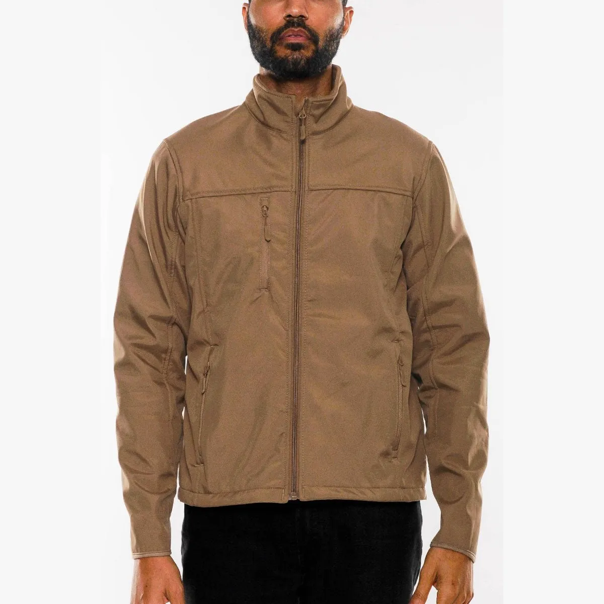 Khaki Storm Windbreaker