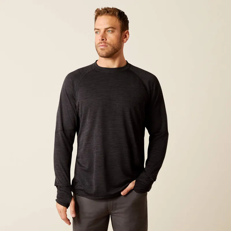 Men's Ariat Rebar Gridwork Crewneck T-shirt