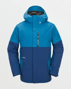 Mens L Gore-Tex Jacket - Light Blue