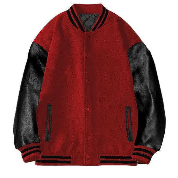 Men's Two Tone Letterman Jackets