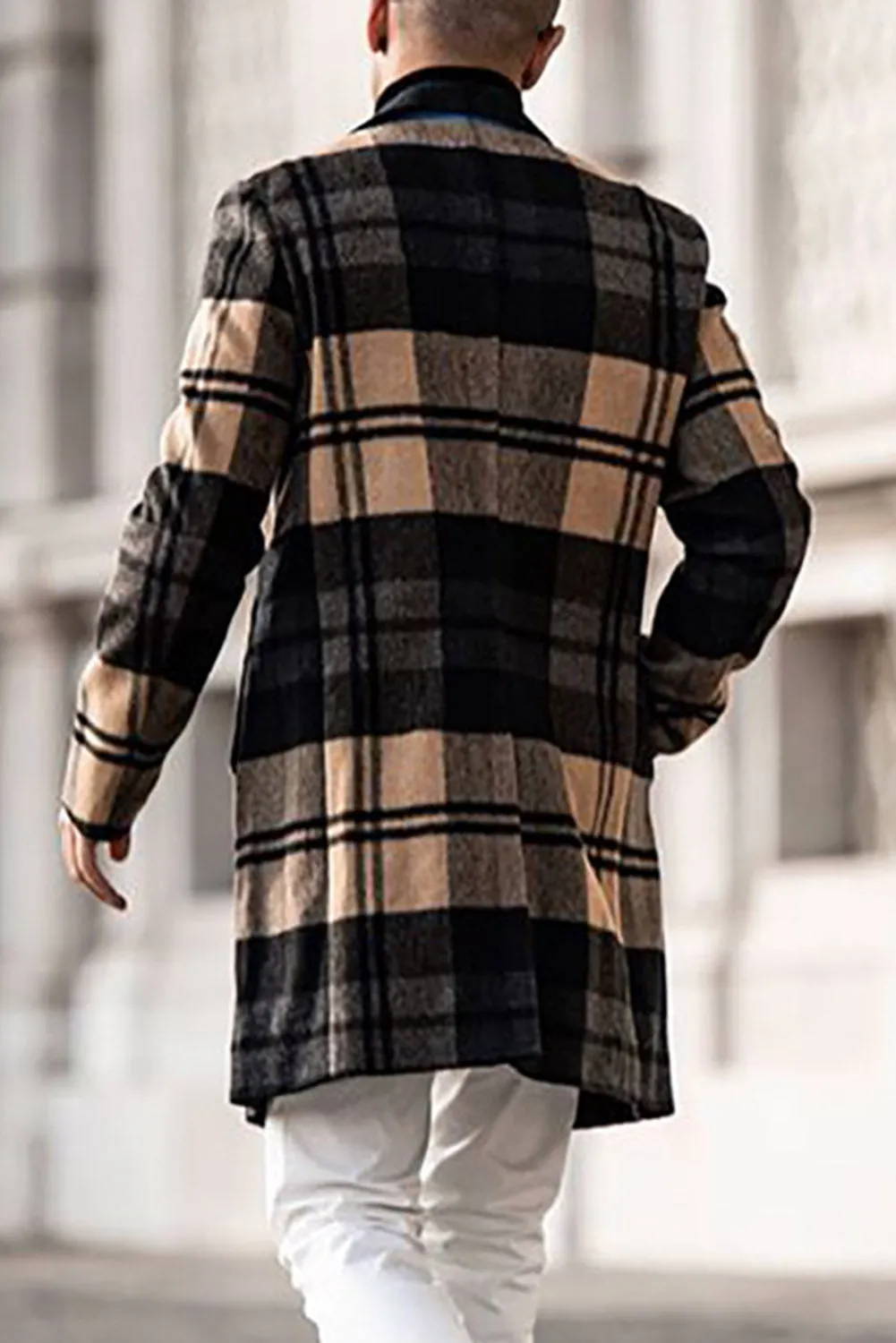 Mid-length Casual Coat Jacket