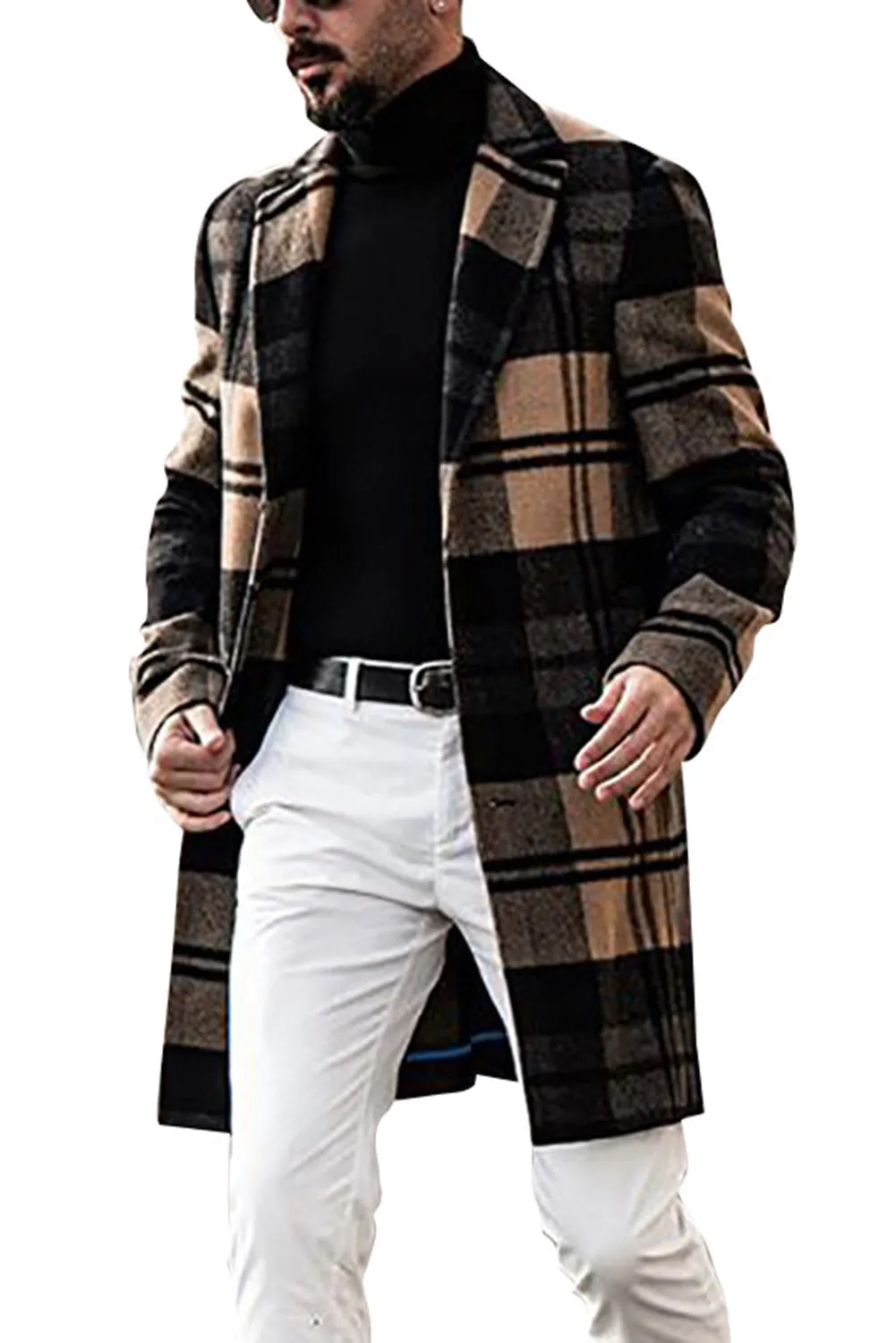 Mid-length Casual Coat Jacket