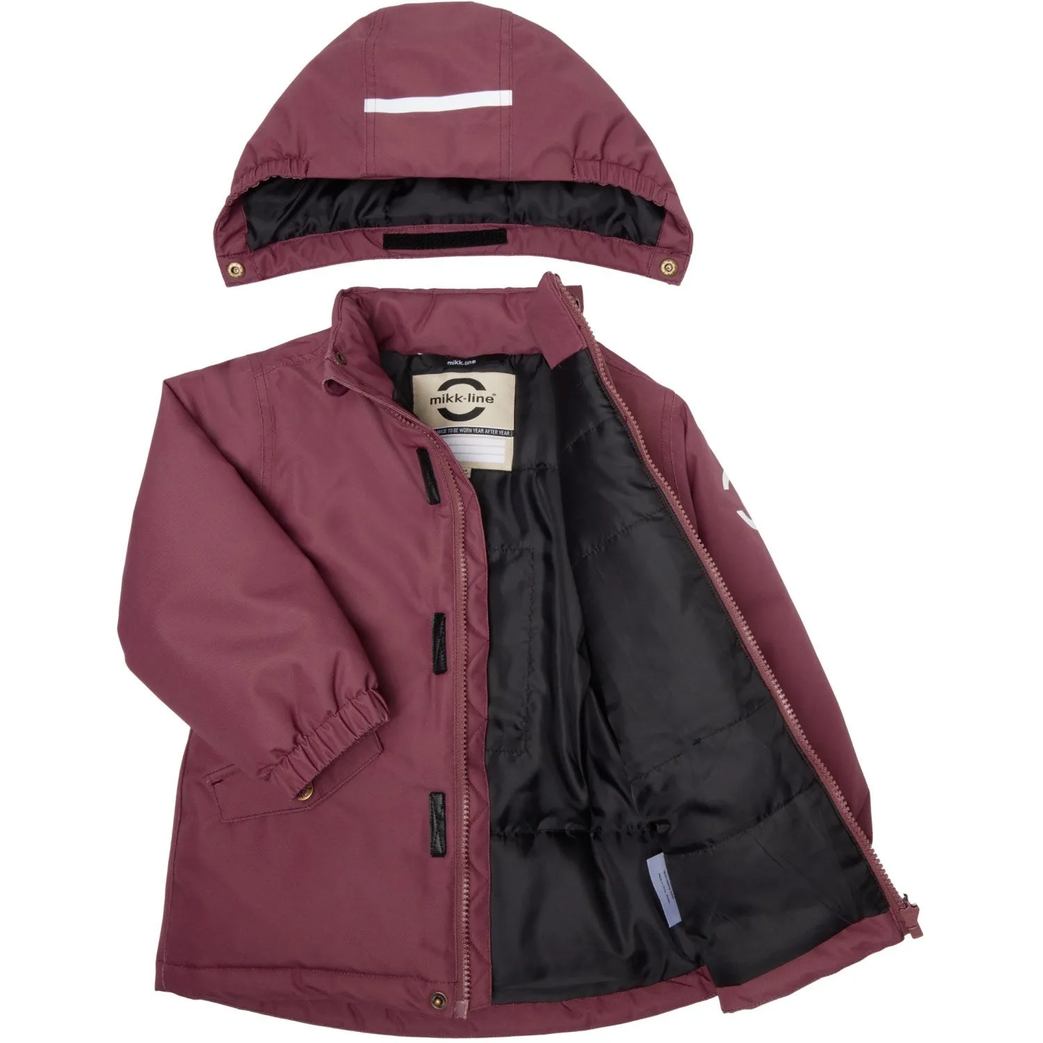 Mikk-Line Rose Brown Heating Jacket