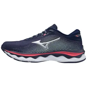 Mizuno Women's Wave Sky 5 PCPC Running Shoe in Peacoat