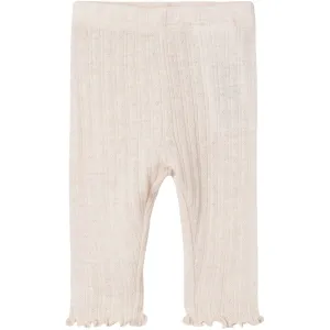 Name It Lilac Ash Wossa Wool/Silk Rib Legging