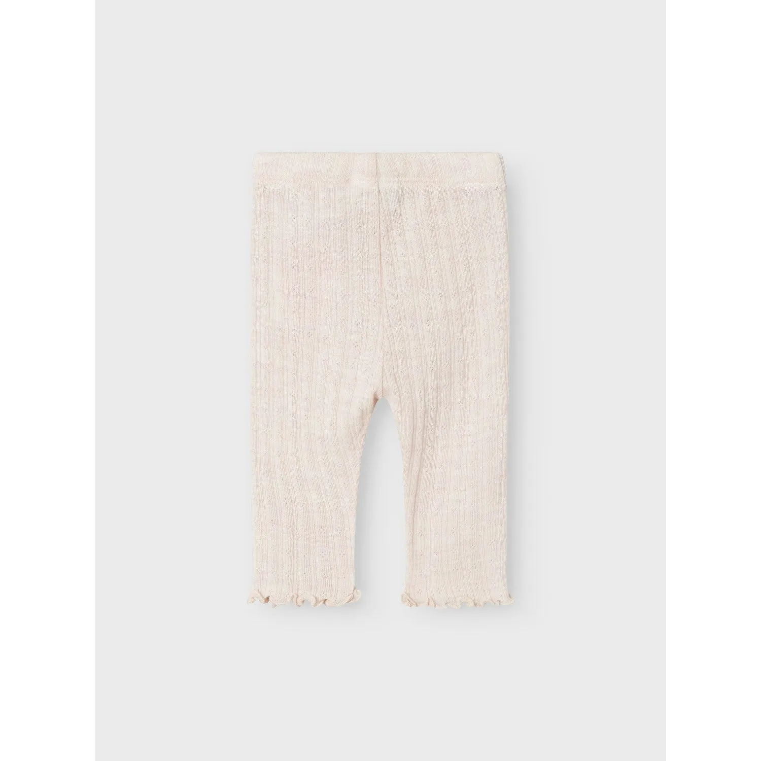 Name It Lilac Ash Wossa Wool/Silk Rib Legging