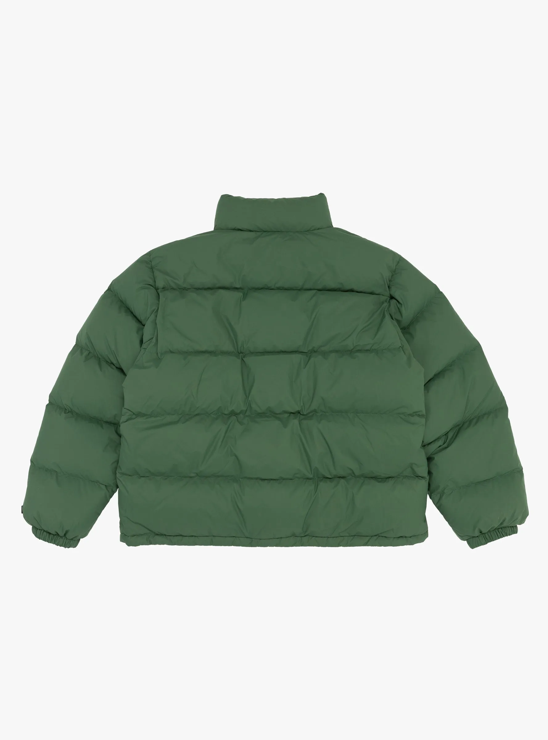 Nylon Down Jacket Green