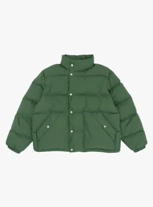 Nylon Down Jacket Green