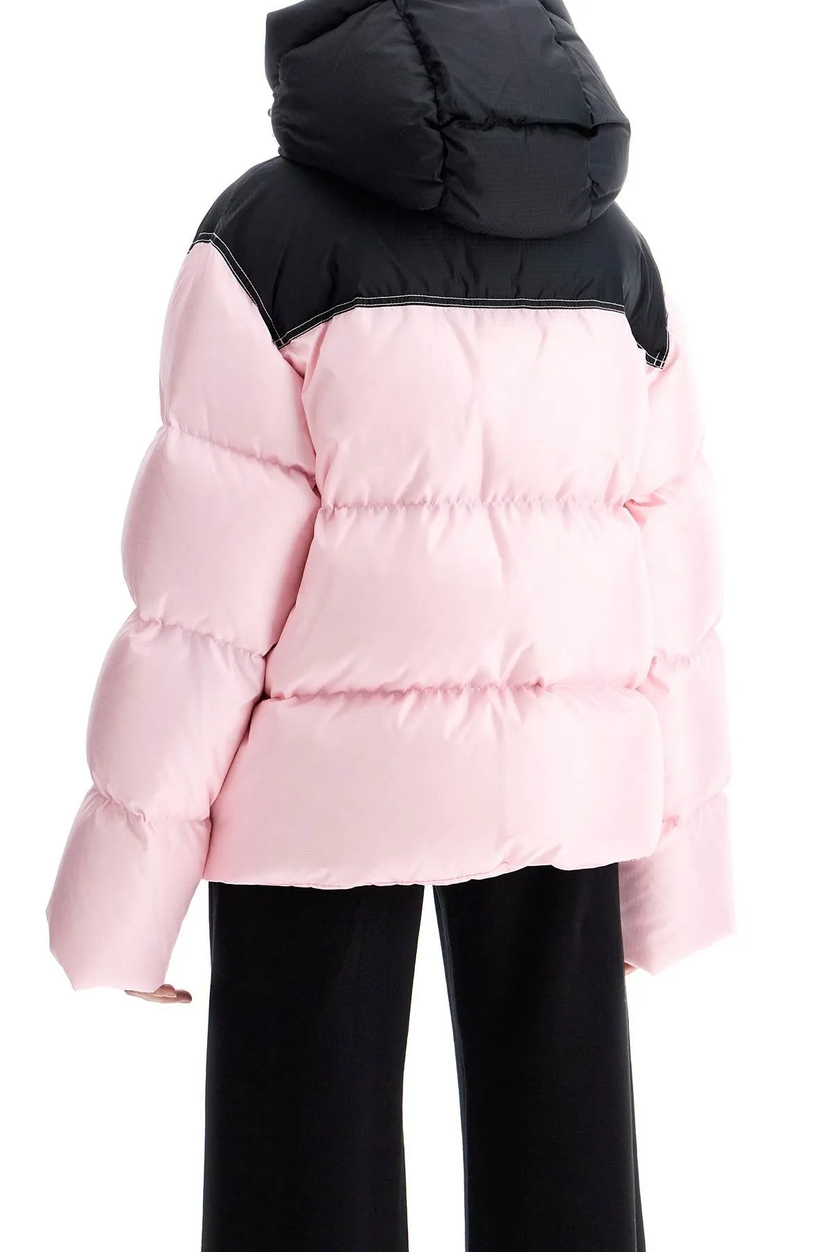 Off-White oversized down jacket with