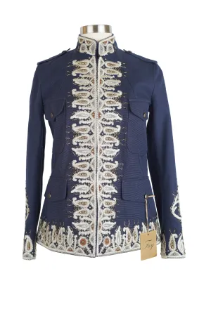 Paisley Embroidered Coat Jacket