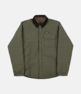 Patagonia Isthmus Quilted Shirt Jacket - Industrial Green