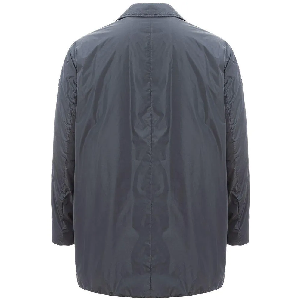 Peuterey Elegant Gray Polyamide Men's Jacket