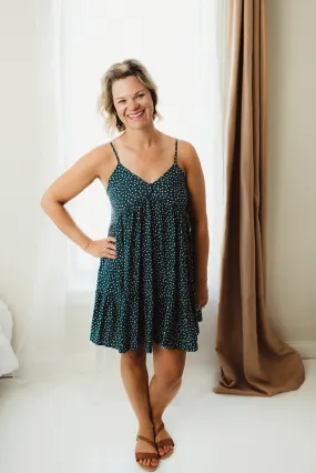 Polka Dot Babydoll Dress