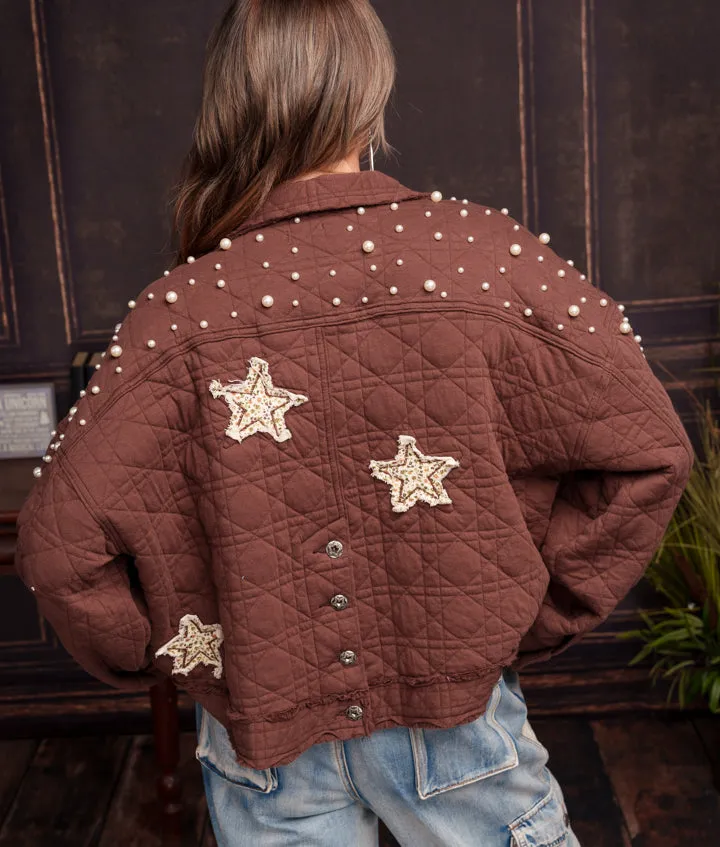 Pop the Bubbles Quilted Jacket