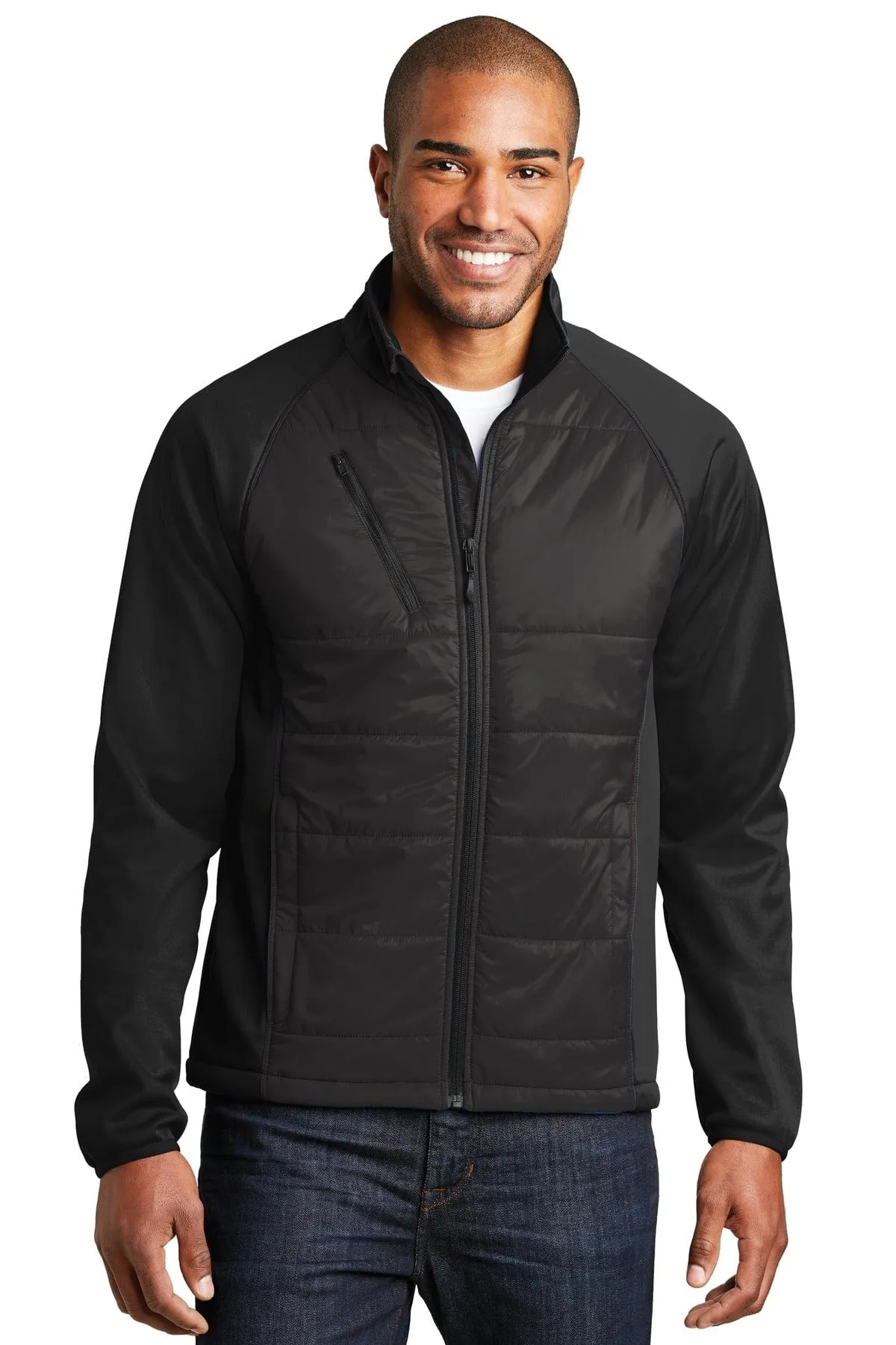 Port Authority®  Hybrid Soft Shell Jacket. J787