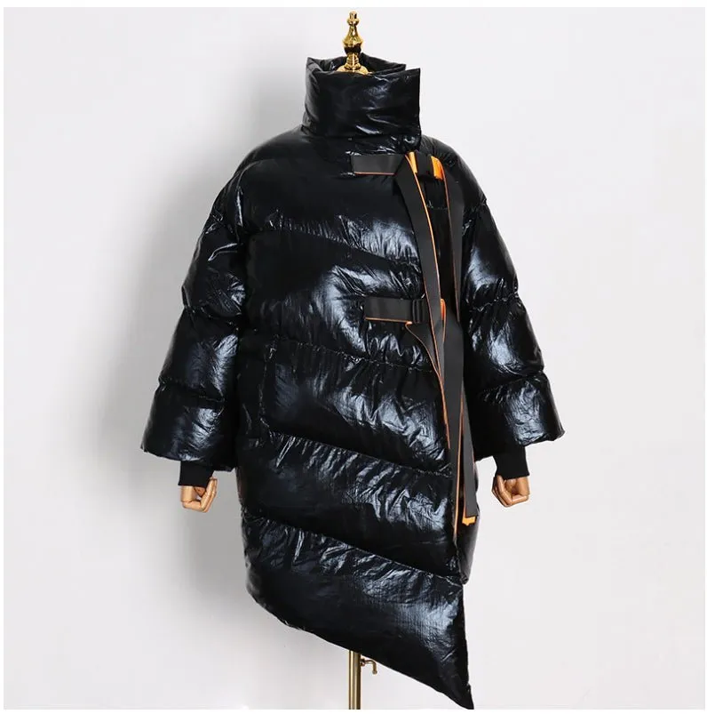 Pre Order:  Glossy Quilted Winter Jacket - @phenomenalkat