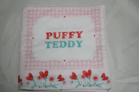 Puffy Teddy Children's Quilted Cloth Book