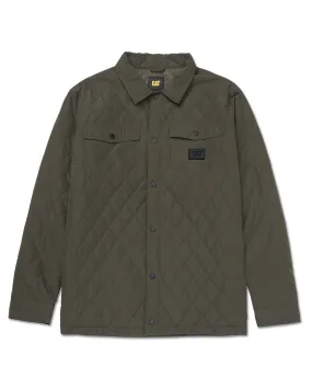 Quilted Ripstop Shirt Jacket