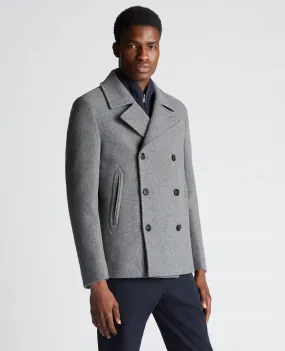 Regular Fit Wool-Mix Tailored Coat