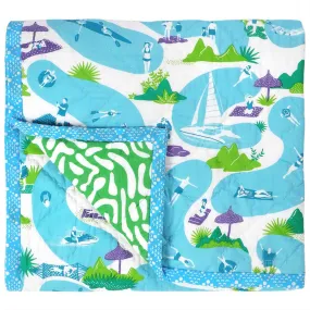 Resort Life Baby Quilt