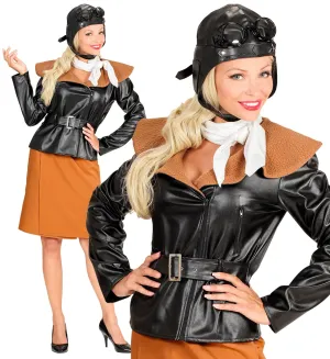 Retro Aviator Girl Costume