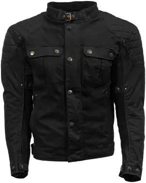 Richa - Scrambler 2 Waxed Cotton Jacket - Black