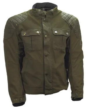 Richa - Scrambler 2 Waxed Cotton Jacket - Green