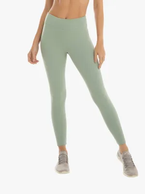 Rise Black Out Legging, Green Sage