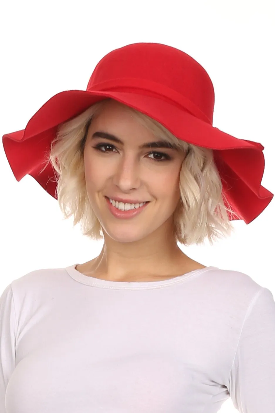 Sakkas Cruz Womens Wide Brimmed Floppy Hat With Knotted Band