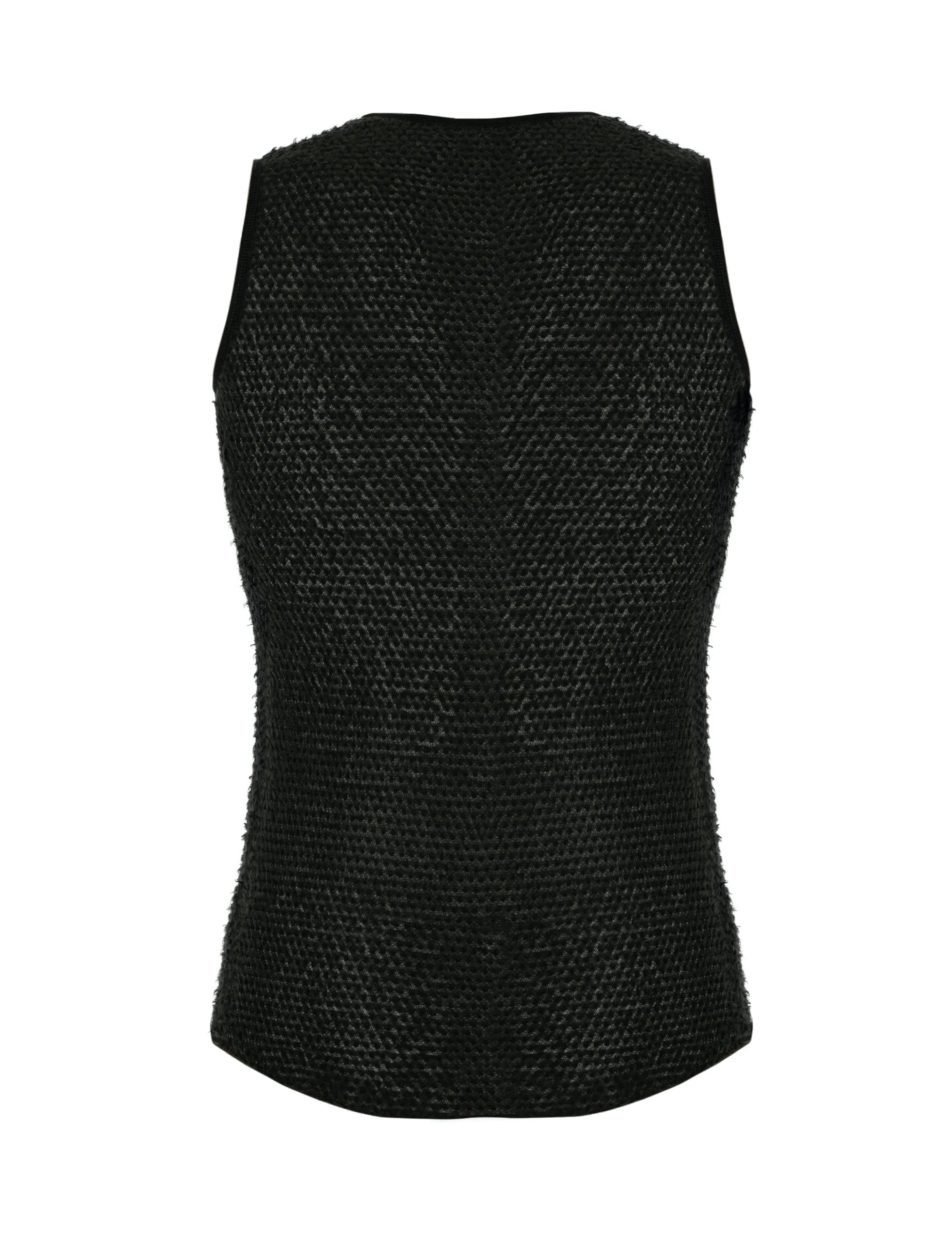 Santini Alpha Sleeveless Base Layer - Black