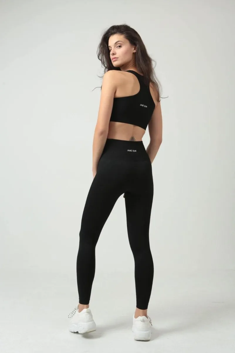 Seamless Gym Set - Black