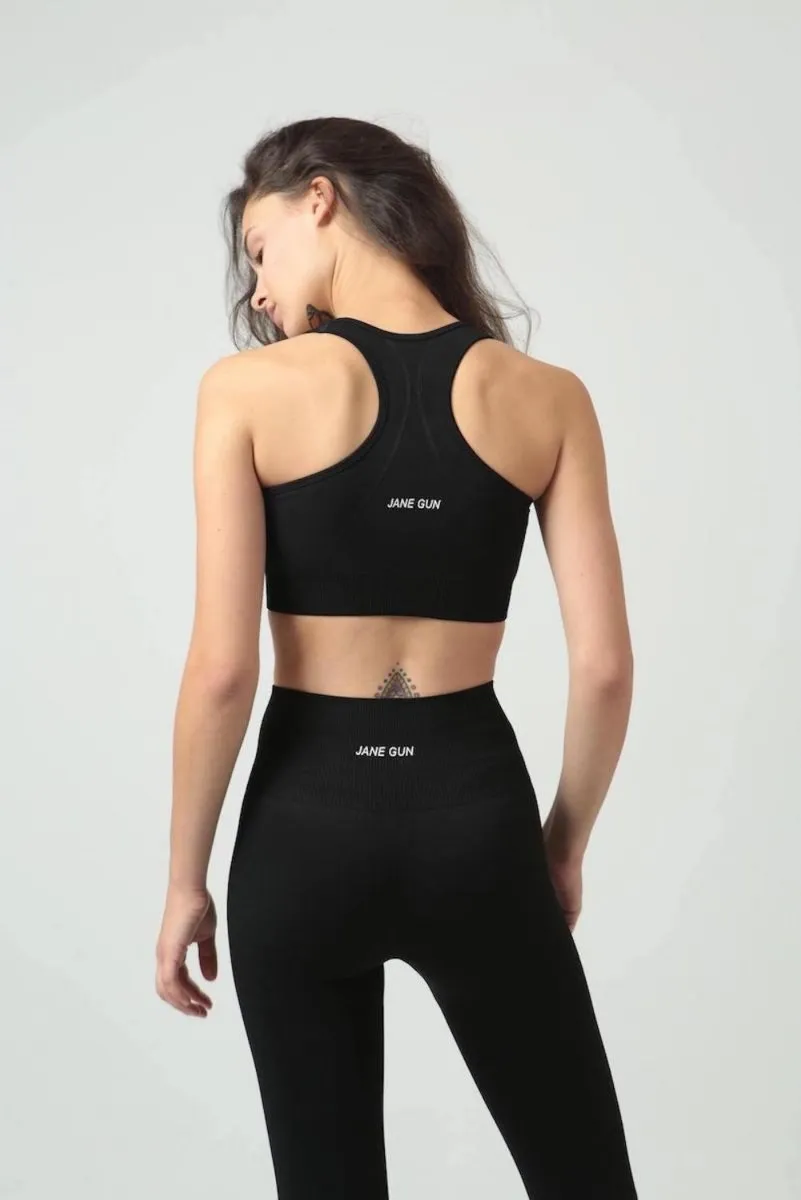 Seamless Gym Set - Black