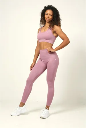 Seamless Gym Set - Nude Pink