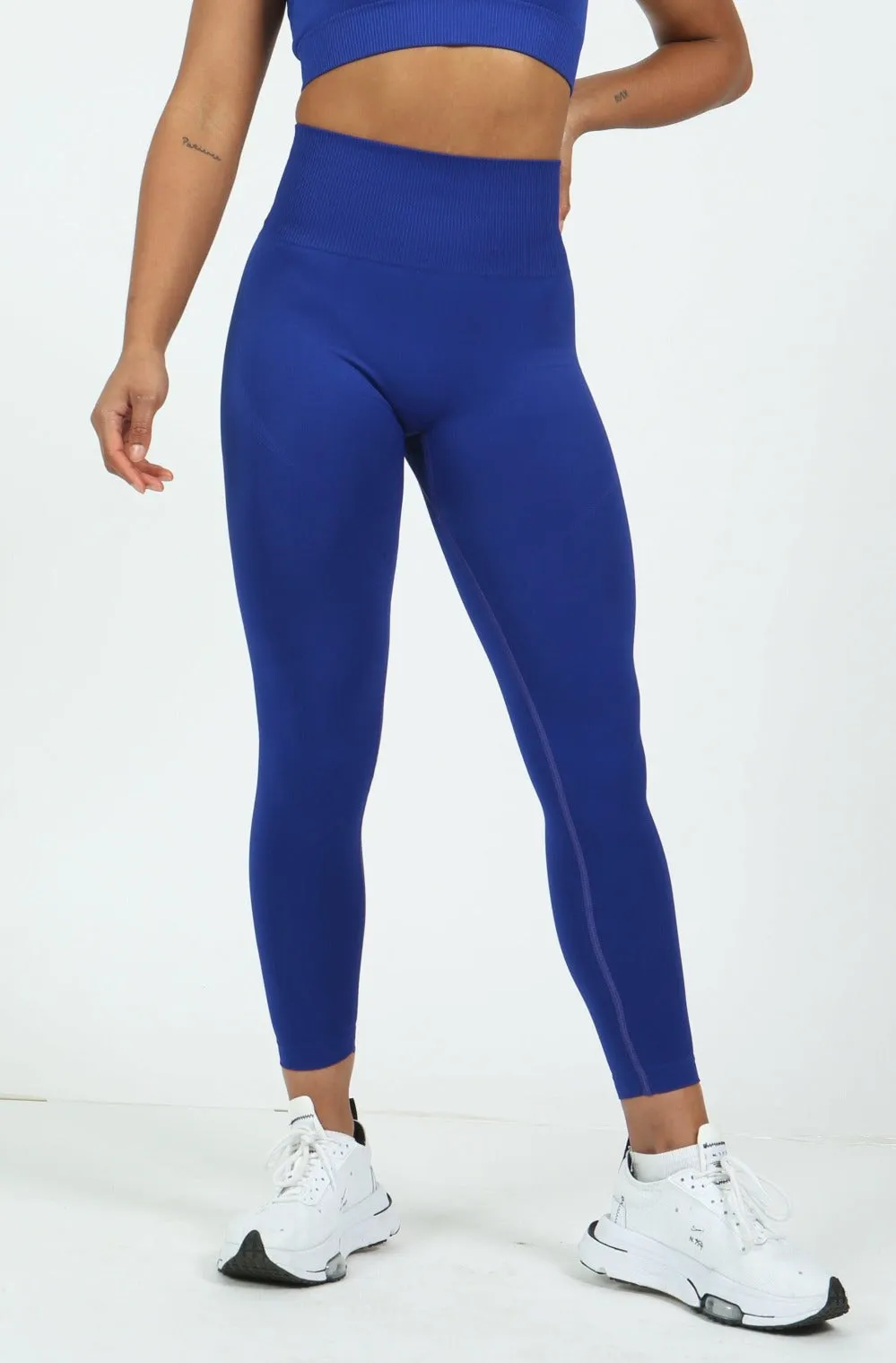 Seamless Gym Set - Royal Blue