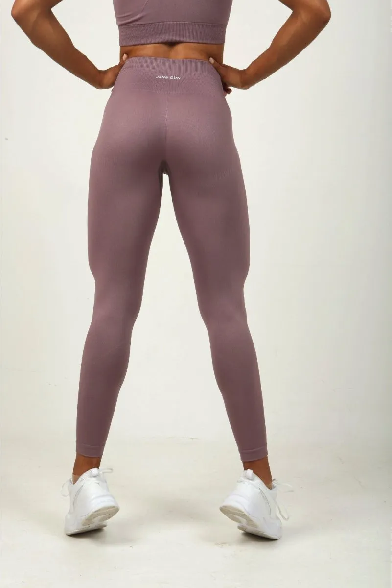 Seamless Leggings - High Waist - Flamingo Nude