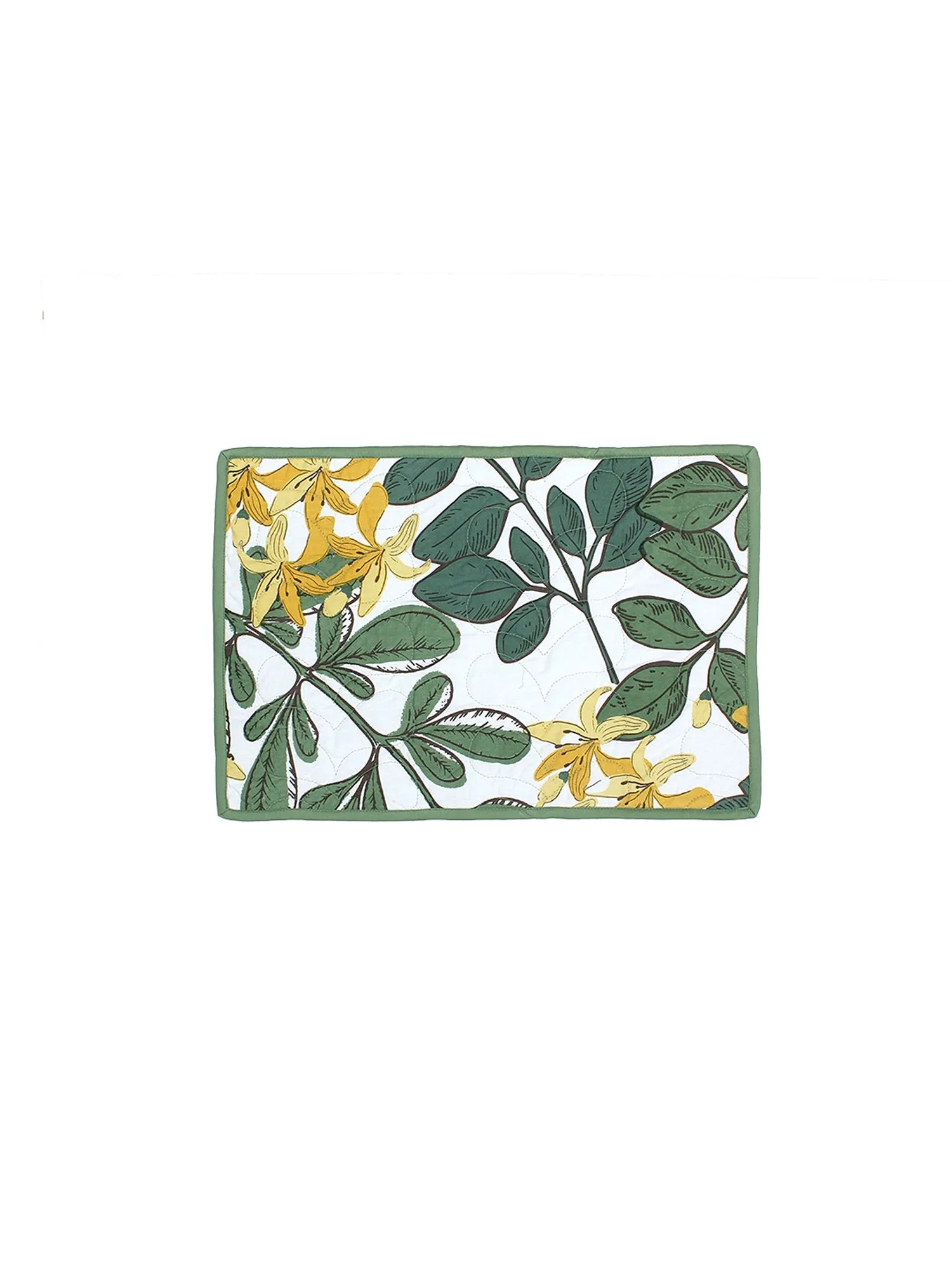 Senjana - Set Of 2 Placemats (Green)