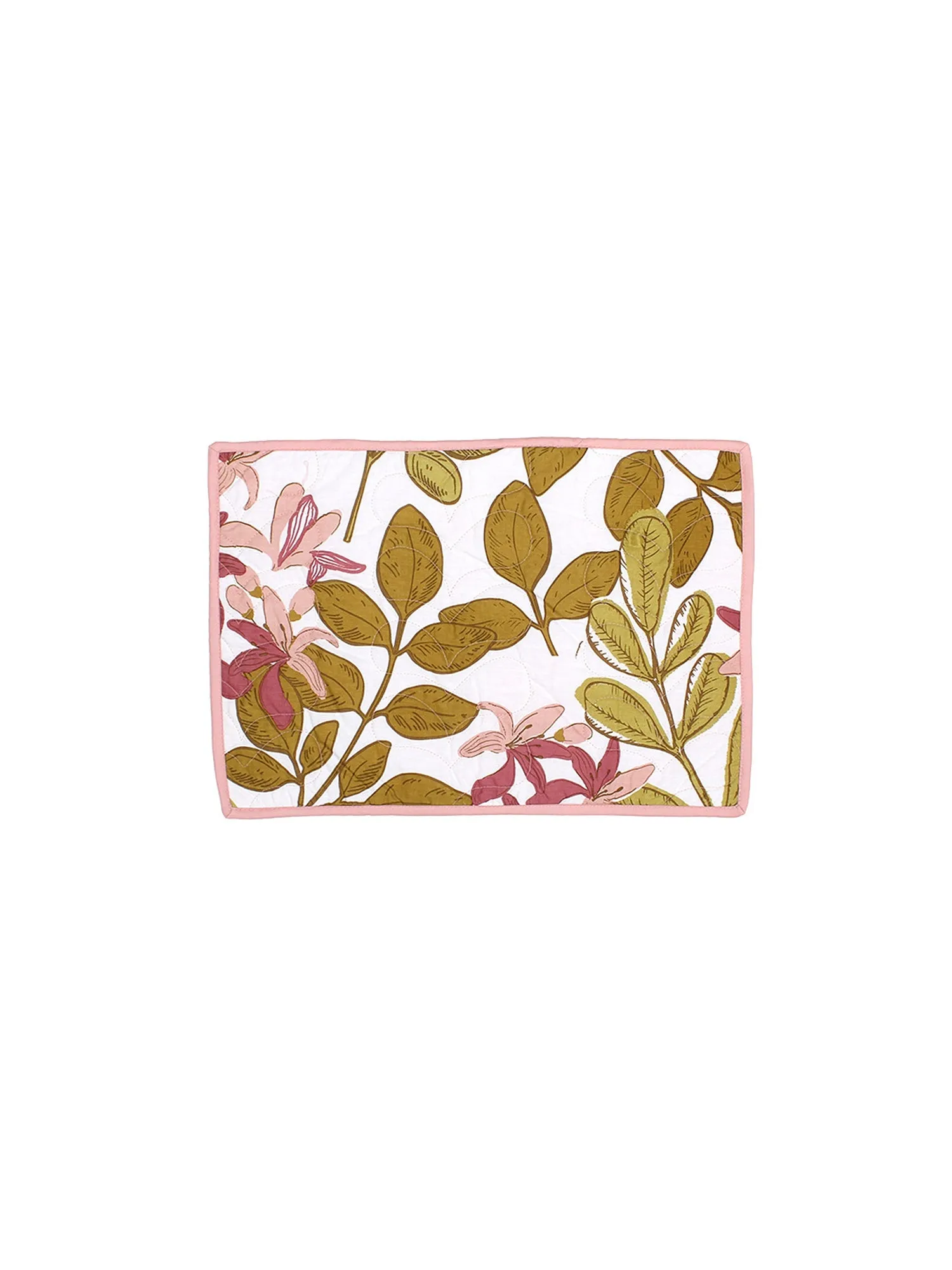 Senjana - Set Of 2 Placemats (Pink)