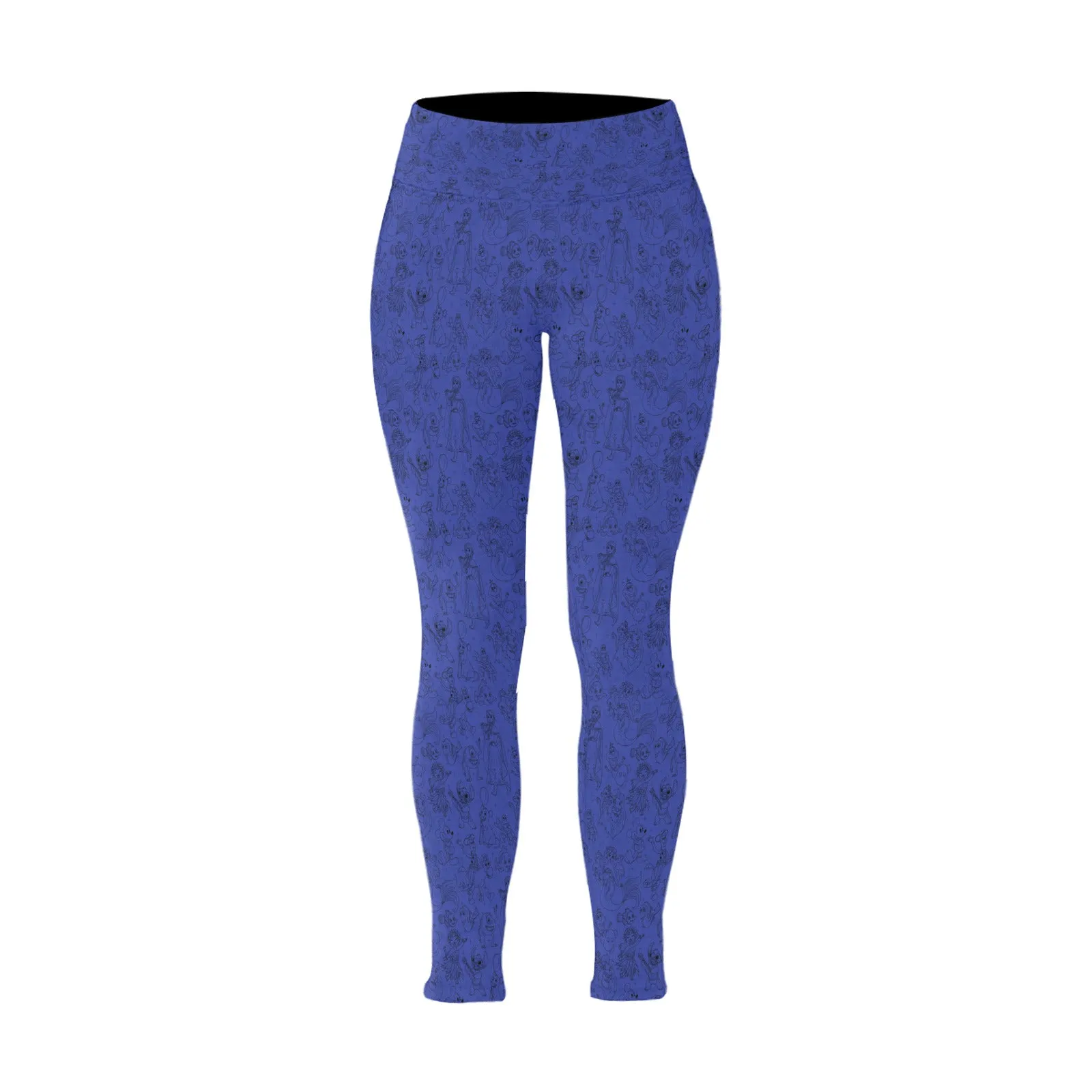 Sketches Women's Plus Size Athletic Leggings